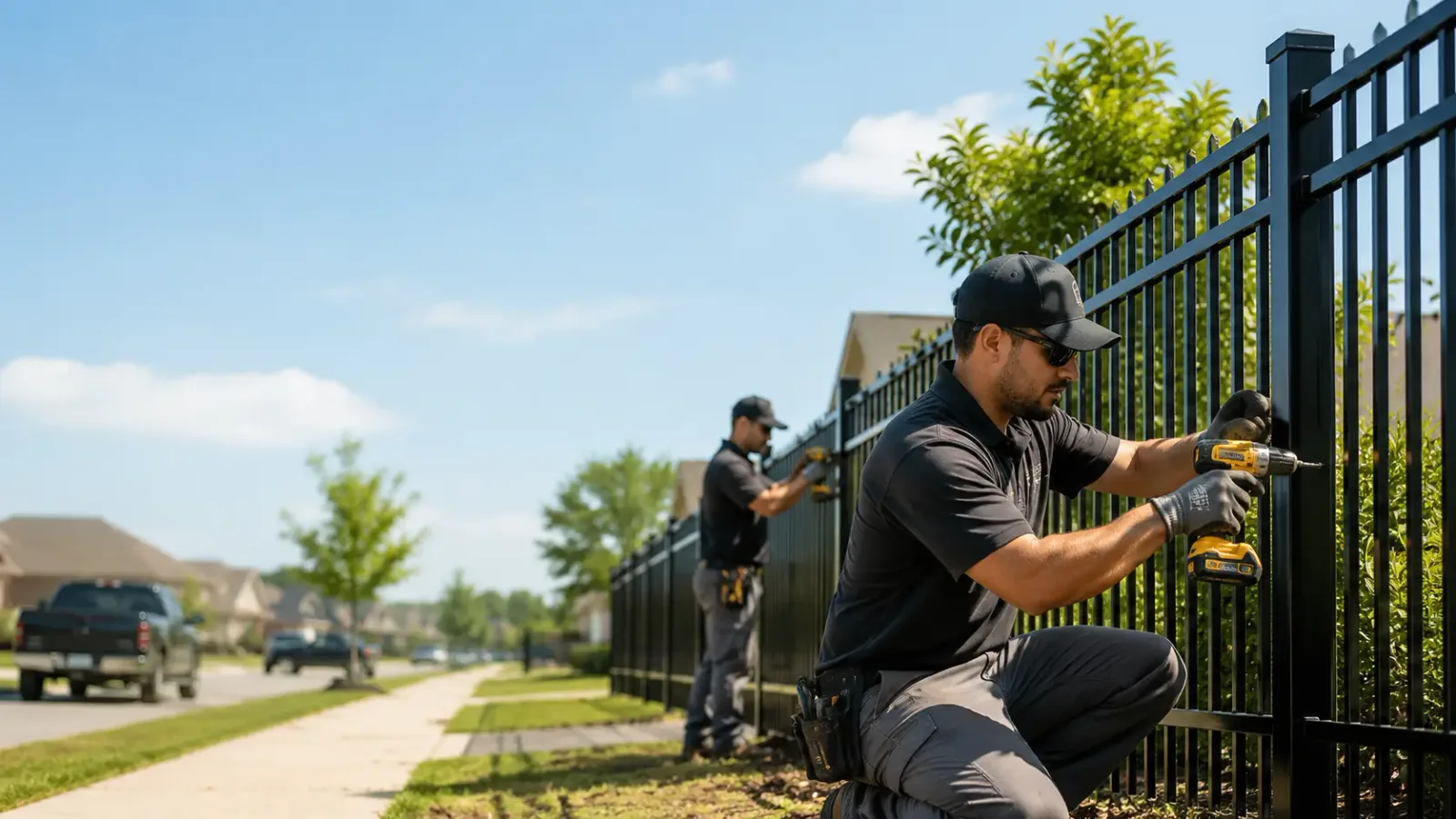 Metal Fence Installation in Union, IA